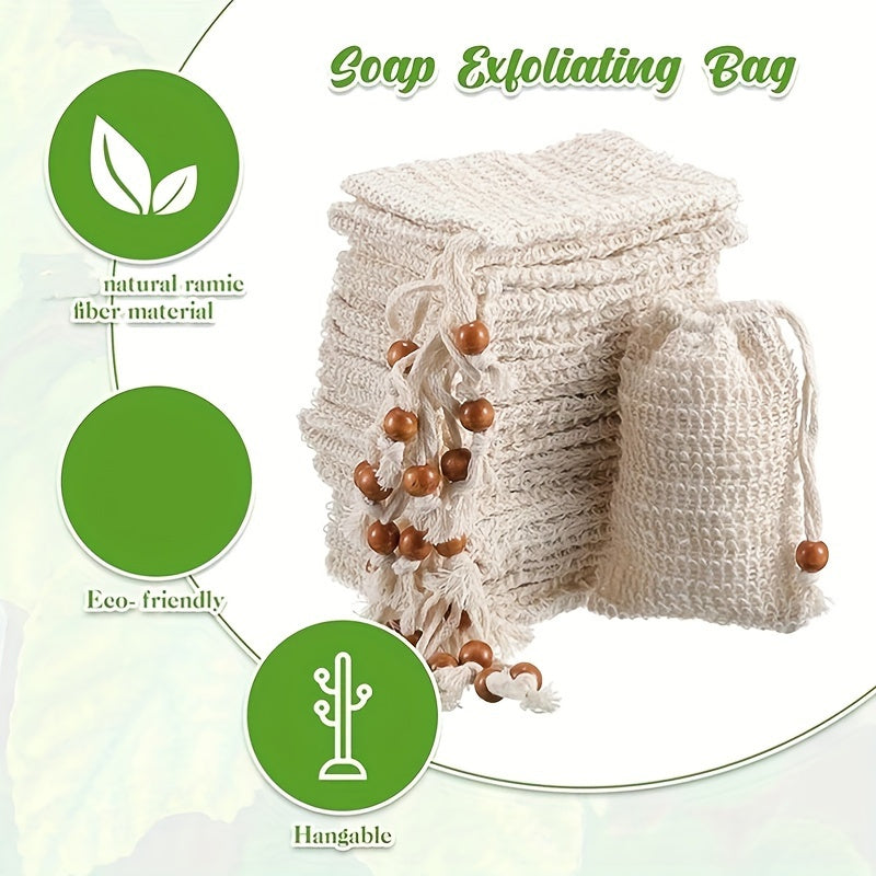 Natural Sisal Soap Pouch